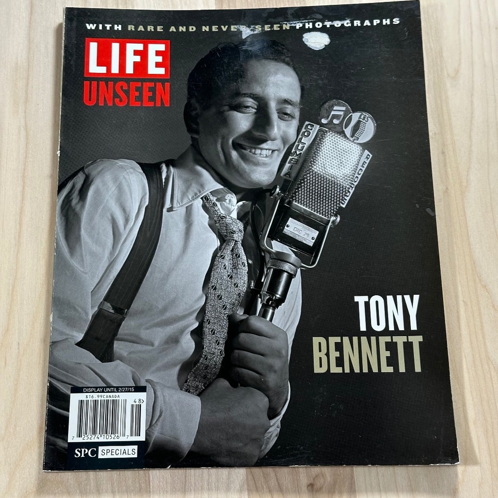 LIFE Unseen Magazine Specials TONY BENNETT